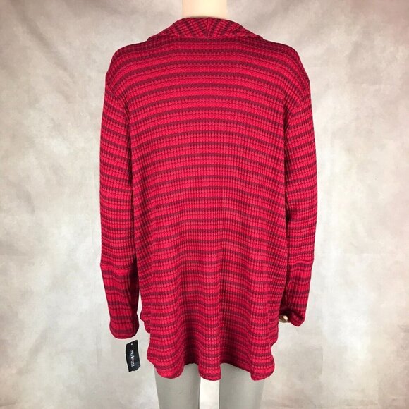 STYLE & CO. Plus Size Cowl Neck Red Thermal Top NWT 3X - Picture 10 of 10